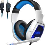 SADES MH901 7.1-Kanal-USB-verstellbares Gaming-Headset mit Mikrofon