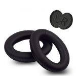 Für BOSE QC35 Kunstleder-Kopfhörer-Ohrenschützerjacke mit LR-Baumwolle, ein Paar – Bild 2