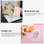 80 x 60 cm großes PVC-Hintergrundbrett mit grober Sandstruktur und Zement-Fotografie-Hintergrundbrett – Bild 2