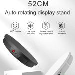 52 cm ferngesteuerter elektrischer rotierender Drehteller-Displayständer, Videoaufnahme-Requisiten-Plattenspieler, Plug-in-Stromversorgung, 52cm, Plug-in Power,US Plug, 52cm, Plug-in Power,EU Plug, 52cm, Plug-in Power,AU Plug, 52cm, Plug-in Power,UK Pl... – Bild 4