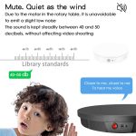 52 cm ferngesteuerter elektrischer rotierender Drehteller-Displayständer, Videoaufnahme-Requisiten-Plattenspieler, Plug-in-Stromversorgung, 52cm, Plug-in Power,US Plug, 52cm, Plug-in Power,EU Plug, 52cm, Plug-in Power,AU Plug, 52cm, Plug-in Power,UK Pl... – Bild 8