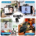 HY33 1080P HD USB-Computer-Webcam, With Speaker, without Speaker – Bild 9