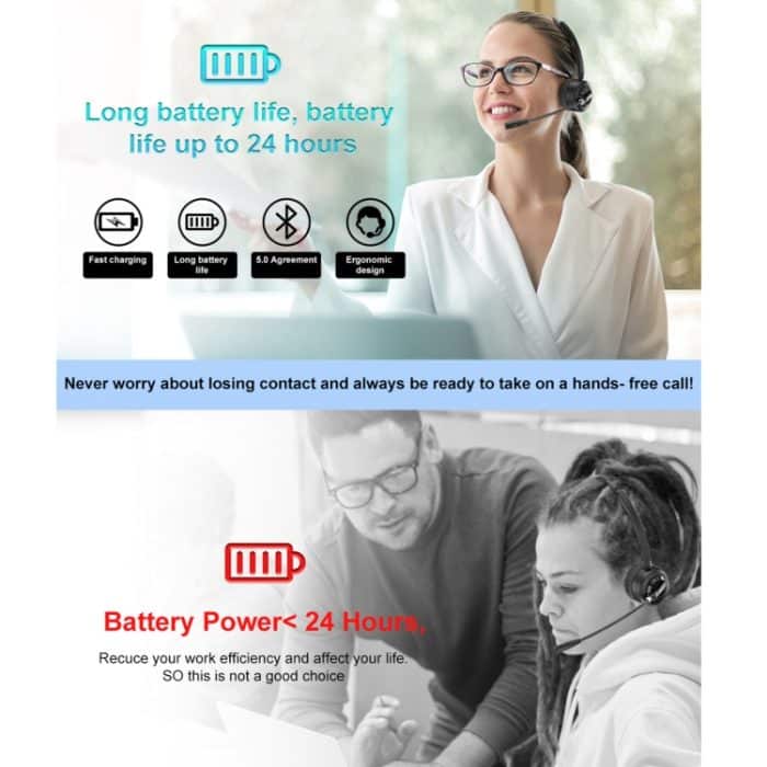 Anivia A8 Bluetooth-Telefon-Headset mit Mikrofon mit Geräuschunterdrückung – Bild 6