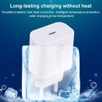 SDC-20W PD USB-C/Typ-C Reiseladegerät + 1 m 12W USB-C/Typ-C auf 8-poliges Datenkabel-Set,, EU Plug, US Plug – Bild 5