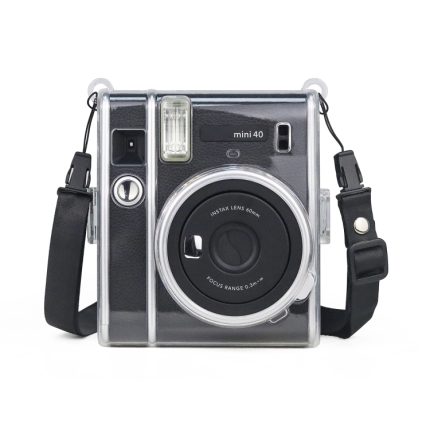 Schützendes Kristallgehäuse mit Riemen, For FUJIFILM Instax mini 40, For FUJIFILM Instax mini 7+