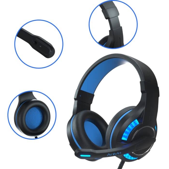 SADES MH603 3,5-mm-Anschluss, verstellbares Gaming-Headset mit Mikrofon – Bild 5