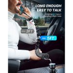 JOYROOM JR-CL07 3 in 1 55W PD USB-C / Typ-C + USB-Schnittstelle Autoladegerät mit USB-C / Typ-C Federdatenkabel, JR-CL07 – Bild 5