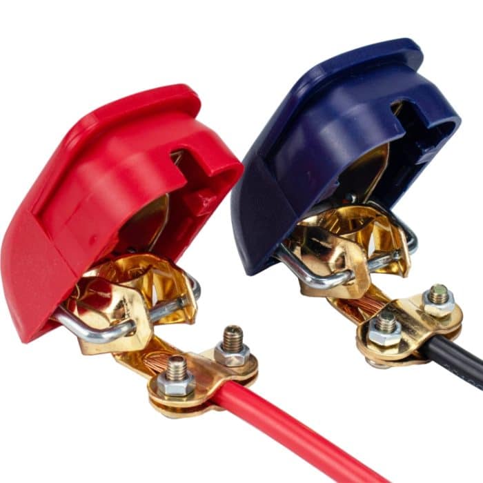 1 Paar Auto-Schnellzug-Batterieklemmenanschlüsse, A2897 – Bild 1