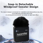 AY123 2.4G Wireless Lavalier Zweikanal-Übertragungsmikrofon – Bild 6