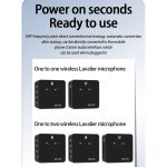 SK750 Typ-C, das eins für eins kabelloses Lavalier-Minimikrofon auflädt, One for One – Bild 2