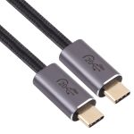 20 Gbit/s USB 3.2 USB-C/Typ-C-Stecker auf USB-C/Typ-C-Stecker, geflochtenes Datenkabel, 0.5m, 1m, 1.5m, 2m, 3m – Bild 2