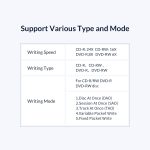 ORICO XD008 Externe optische Blu-ray-Laufwerkserweiterung, XD008 – Bild 4