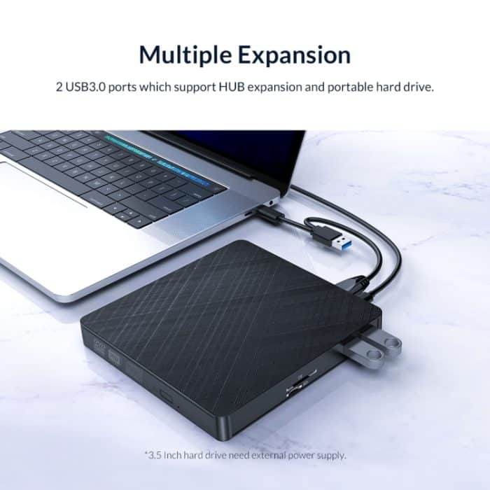 ORICO XD008 Externe optische Blu-ray-Laufwerkserweiterung, XD008 – Bild 5