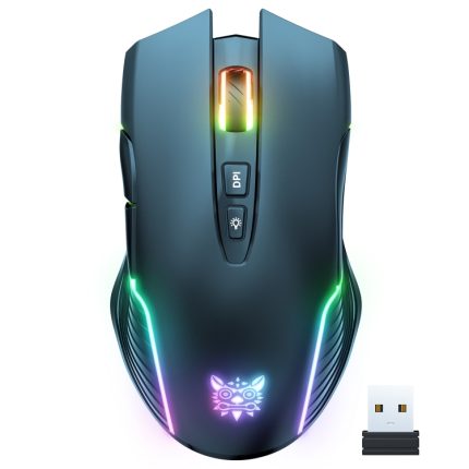 ONIKUMA CW905 2,4G RGB-Beleuchtung kabellose Maus, CW905 Wireless Mouse(Black), CW905 Wireless Mouse(Pink), CW905 Wireless Mouse (Grey White)