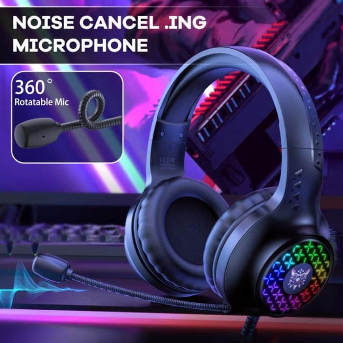 ONIKUMA X7 Pro USB + 3,5 mm RGB-Beleuchtung, kabelgebundenes Gaming-Headset, X7 Pro – Bild 2