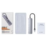 NK-3043 6 in 1 USB-C / Typ-C auf TF / SD-Kartensteckplatz + 4 USB-Buchsenadapter, NK-3043 – Bild 6