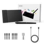 Veikk VK430 4x3 Zoll 8192 Stufen Druckempfindlichkeit Digitales Zeichenbrett – Bild 7