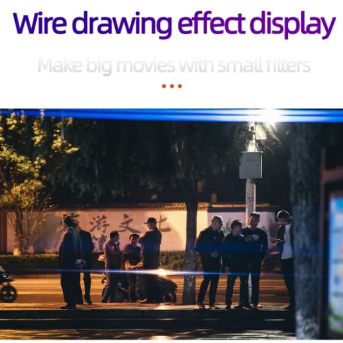 JSR Starlight Drawing Kameraobjektivfilter, 37mm, 43mm, 46mm, 49mm, 52mm, 55mm, 58mm, 62mm, 67mm, 72mm, 77mm, 82mm – Bild 6