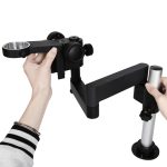 Kaisi 360-Grad-Mikroskop-Drehklapphalterung, Folding Support – Bild 5