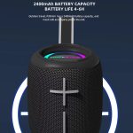 HOPESTAR P20 mini wasserdichter kabelloser Bluetooth-Lautsprecher, P20 mini(Black), P20 mini(Red), P20 mini(Grey), P20 mini(Blue) – Bild 4