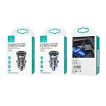 USAMS US-CC162 C31 5V3A Transparentes Dual-USB-Mini-Autoladegerät, C31 – Bild 3