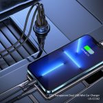 USAMS US-CC162 C31 5V3A Transparentes Dual-USB-Mini-Autoladegerät, C31 – Bild 7
