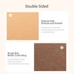 ORICO Doppelseitiges Mauspad, Größe: 300 x 600 mm, Cork + Coffee, Cork + Pink PU, Cork + Grey PU – Bild 6