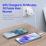 DUZZONA T3 PD 20W Single-Port-Reiseladegerät, EU-Stecker, T3 EU Plug – Bild 3