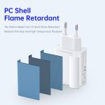 DUZZONA T3 PD 20W Single-Port-Reiseladegerät, EU-Stecker, T3 EU Plug – Bild 6