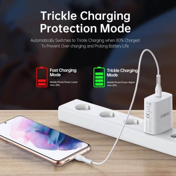 DUZZONA T3 PD 20W Single-Port-Reiseladegerät, EU-Stecker, T3 EU Plug – Bild 7
