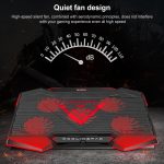 5 Lüfter, 2 USB-Anhebe- und zusammenklappbarer Laptop-Kühlständer – Bild 4