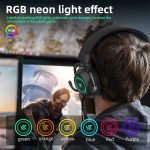 KZ-GP20 Bluetooth/2,4G Dual-Mode-Gaming-Kopfhörer mit RGB-Beleuchtung – Bild 2