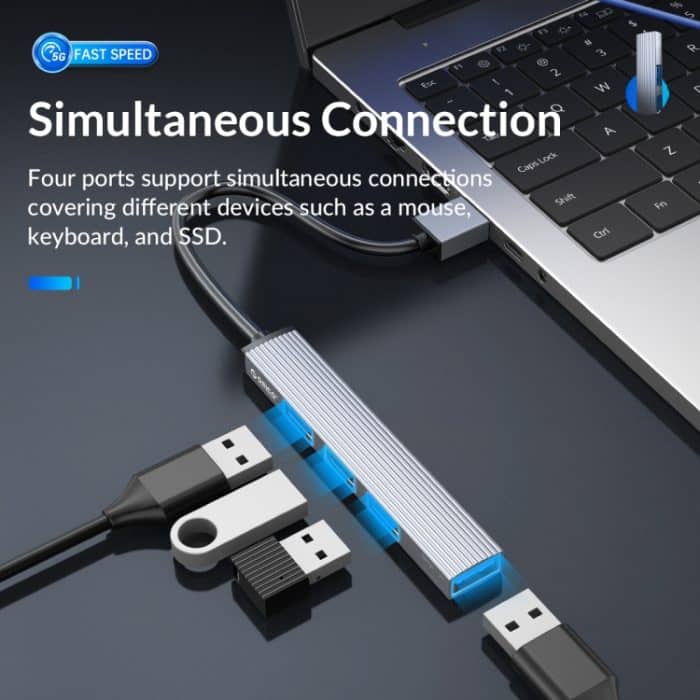 AH-A13 USB 3.0 x 1 + USB 2.0 x 3 auf USB 3.0 HUB-Adapter, AH-A13 – Bild 4