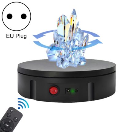 22 cm drehbarer Präsentationsständer für Videoaufnahmen, Belastung: 50 kg, US Plug, EU Plug, UK Plug, AU Plug