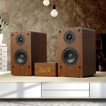 D1 Koaxialkarte Bluetooth-Desktop-Lautsprecher aus Holz