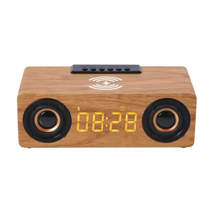 K1 Multifunktionaler Desktop-Bluetooth-Lautsprecher aus Holz, kabelloser Lautsprecher – Bild 1