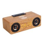 K1 Multifunktionaler Desktop-Bluetooth-Lautsprecher aus Holz, kabelloser Lautsprecher – Bild 2