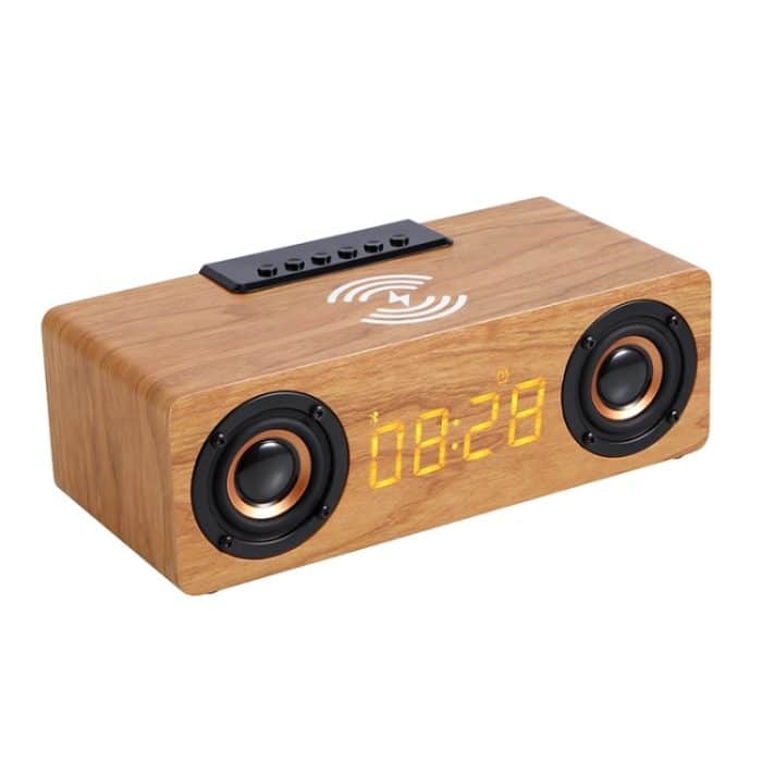 K1 Multifunktionaler Desktop-Bluetooth-Lautsprecher aus Holz, kabelloser Lautsprecher – Bild 2