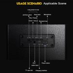 M5 Multifunktionaler Desktop-Bluetooth-Lautsprecher aus Holz, kabelloser Lautsprecher – Bild 3