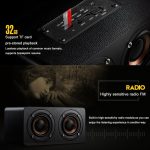 M5 Multifunktionaler Desktop-Bluetooth-Lautsprecher aus Holz, kabelloser Lautsprecher – Bild 6