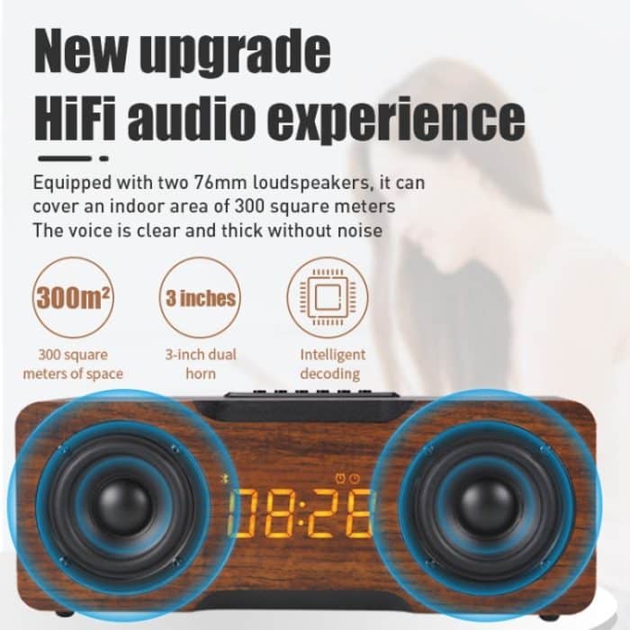 M8C Multifunktionswecker Bluetooth-Lautsprecher – Bild 7