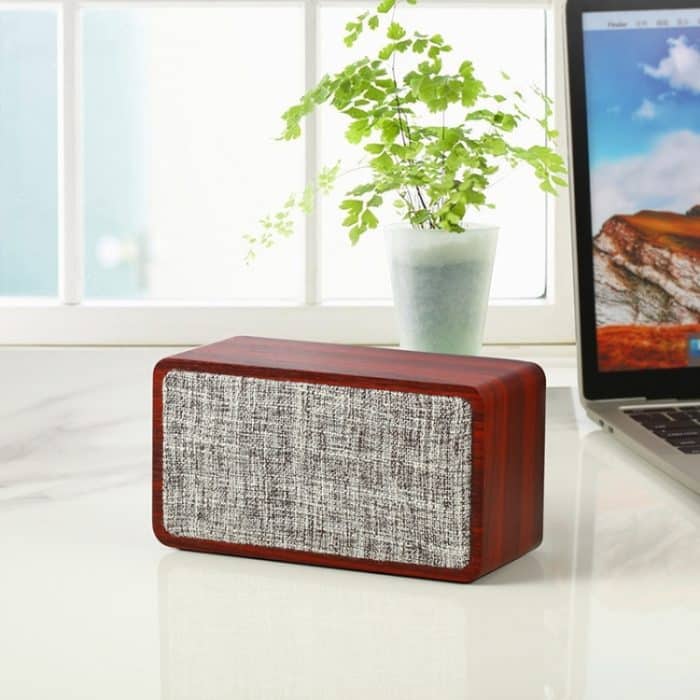 Q2 Subwoofer Drahtloser Bluetooth-Lautsprecher aus Holz – Bild 2