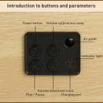 Q2 Subwoofer Drahtloser Bluetooth-Lautsprecher aus Holz – Bild 3