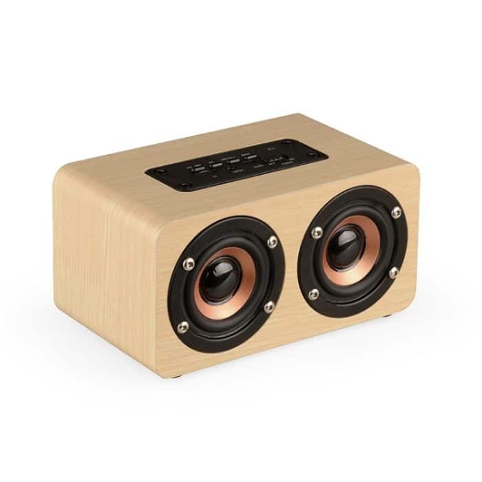 W5 High-End-Holzlautsprecher mit kabellosem Bluetooth, W5+ – Bild 1