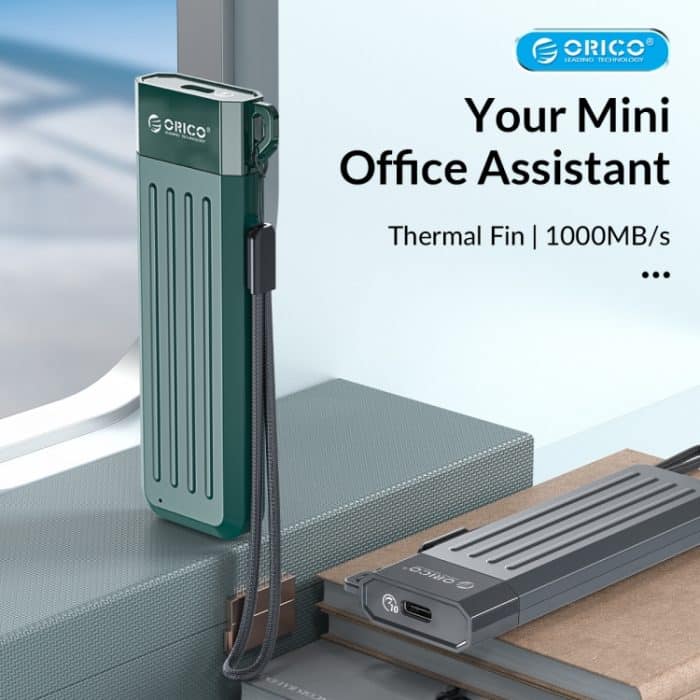ORICO-USB3.1 Gen1 Typ-C 6 Gbit/s M.2 SATA SSD-Gehäuse – Bild 3