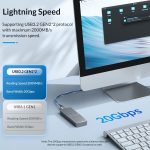 ORICO M.2 NGFF 6 Gbit/s SSD-Gehäuse, M.2 NGFF (Gold), M.2 NGFF (Silver), M.2 NGFF (Grey) – Bild 4