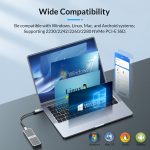 ORICO M.2 NVME 40 Gbit/s SSD-Gehäuse – Bild 6