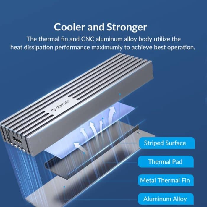 ORICO M.2 NGFF SSD-Gehäuse – Bild 3