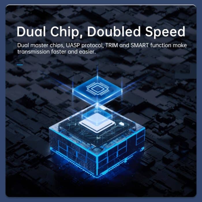 ORICO 20 Gbit/s USB3.2 Gen2x2 Typ-C M.2 NVMe SSD-Gehäuse – Bild 4