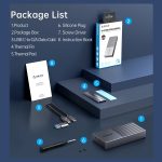 ORICO 40 Gbit/s USB4.0 Typ-C M.2 NVMe SSD-Gehäuse – Bild 7